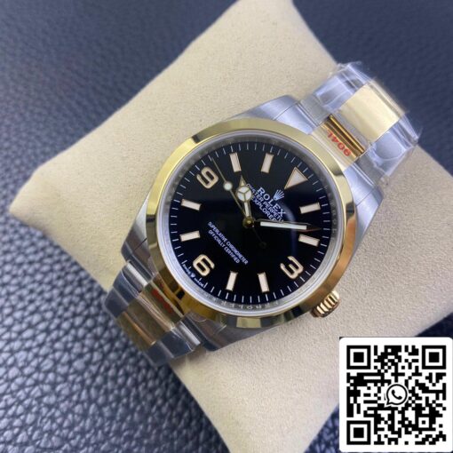 Rolex Explorer M124273-0001 1:1 Best Edition EW Factory Yellow Gold - 이미지 8