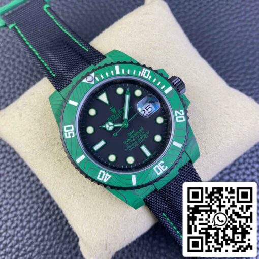 Replica Rolex Submariner VS Factory Green Carbon Fiber Bezel – Bild 2