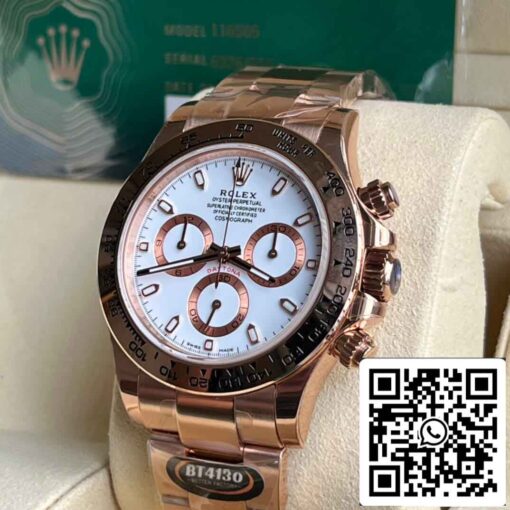 Replica Rolex Daytona M116505-0010  Best 1:1 Edition BT Factory Rose Gold - Image 2