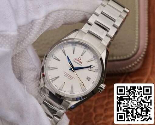 Omega Seamaster 231.10.42.21.02.002 1:1 Best Edition VS Factory White Dial – Image 8