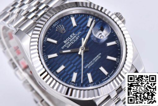 Rolex Datejust M126234-0049 36MM 1:1 Best Edition Clean Factory Blue Dial - immagine 9