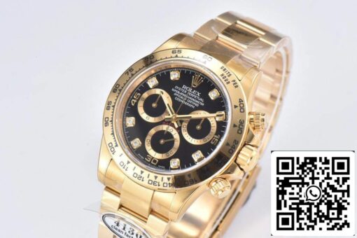 Rolex Cosmograph Daytona M116508-0016 1:1 Best Edition Clean Factory Black Dial - immagine 2