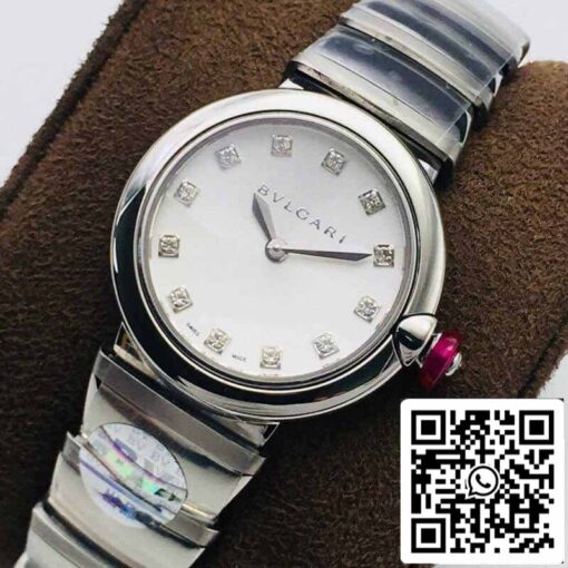 Bvlgari LVCEA 102196 1:1 Best Edition BV Factory White Dial - immagine 8