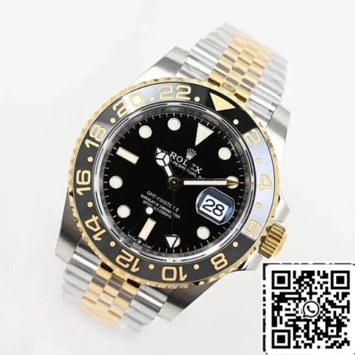 Rolex GMT Master II M126713grnr-0001 1:1 Best Edition EW Factory Black Dial - Image 9