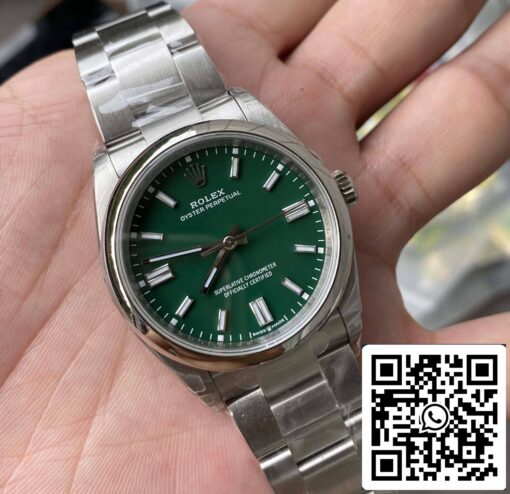 Rolex Oyster Perpetual 41MM M124300-0005 1:1 Best Edition VS Factory Stainless Steel - Image 10