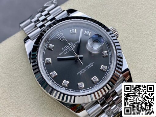 Rolex Datejust M126334-0006 1:1 Best Edition Clean Factory Gray Dial – Image 8