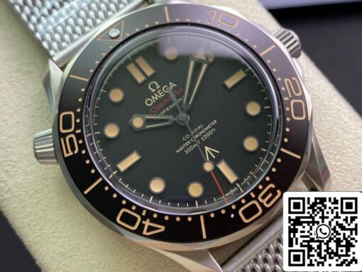 Omega Seamaster Diver 300M 007 Edition 210.90.42.20.01.001 1:1 Best Edition OR Factory Black Dial - Image 8