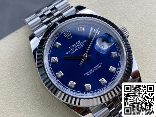 Rolex Datejust M126334-0016 1:1 Best Edition Clean Factory Blue Dial - Image 9