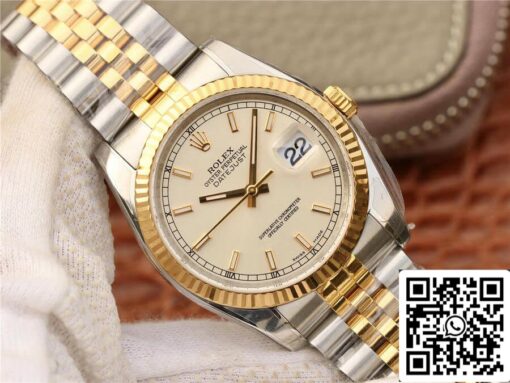 Rolex Datejust 116233 36mm Jubilee Strap AR Factory Yellow Gold - Image 9