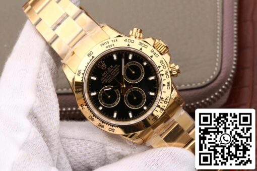 Rolex Daytona Cosmograph M116508-0004 1:1 Best Edition JH Factory Black Dial - Image 8