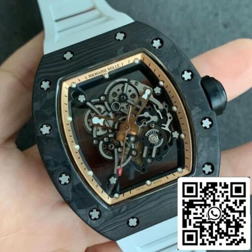 Richard Mille RM055 1:1 Best Edition KV Factory V2 Skeleton Dial – Bild 2