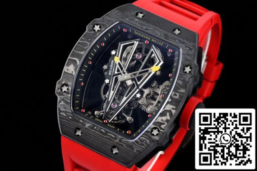 Richard Mille RM27-03 Rafael Nadal Tourbillon 1:1 Best Edition RM Factory Red Rubber Strap – Bild 9