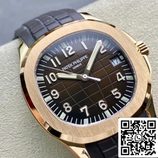 Patek Philippe Aquanaut 5167R-001 1:1 Best Edition 3K Factory Brown Dial - 이미지 5