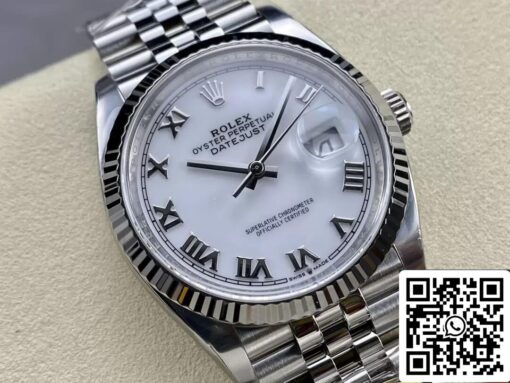 Rolex Datejust M126234-0025 36MM 1:1 Best Edition Clean Factory Stainless Steel - immagine 8