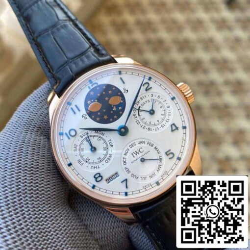 IWC Portuguese Perpetual Calendar IW503405 1:1 Best Edition APS Factory White Dial — изображение 9