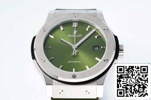 Hublot Classic Fusion 542.NX.8970.RX 42MM 1:1 Best Edition HB Factory Green Dial - Image 9