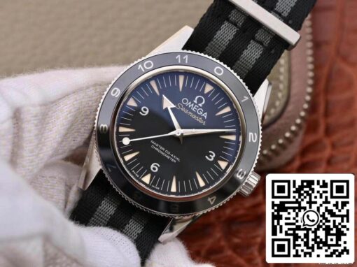 Omega Seamaster Planet Ocean 233.32.41.21.01.001 Omea Spectre Edition 1:1  VS Factory  fabric strap – Bild 8