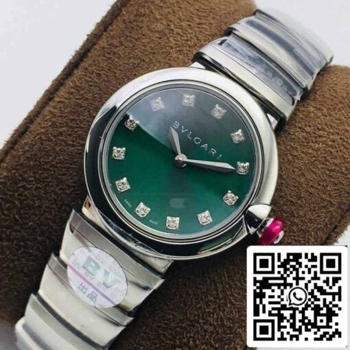 Bvlgari LVCEA 1:1 Best Edition BV Factory Green Dial - Image 8