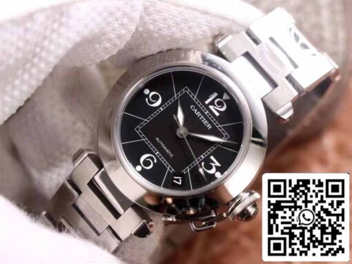 Cartier Pasha W31076M7 1:1 Best Edition V9 Factory Black Dial Swiss Cal.049 – Bild 8