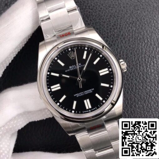 Rolex Oyster Perpetual M124300-0002 41MM 1:1 Best Edition EW Factory Stainless Steel - Image 4