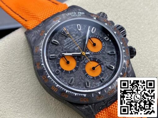 Rolex Daytona Cosmograph Diw Custom Version 1:1 Best Edition Noob Factory Orange Strap – Bild 9