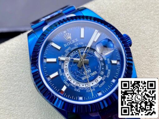 Rolex Sky Dweller 40MM WWF Factory DIW Blue Dial Best 1:1 Edition WWF Factory - immagine 2