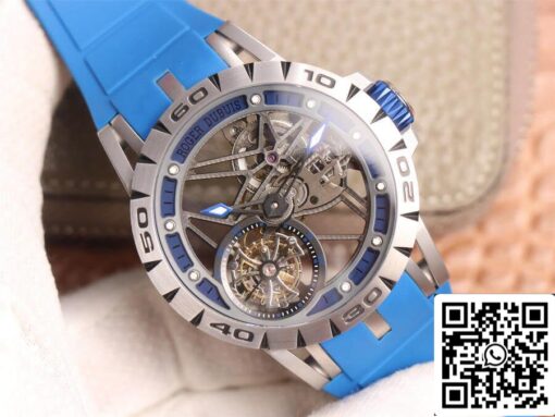 Roger Dubuis Excalibur Spidr RDDBEX0479 1:1 Best Edition JB Factory Tourbillon Skeleton Dial - 이미지 7