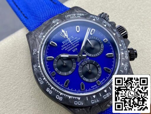 Rolex Daytona Cosmograph Diw Custom Version 1:1 Best Edition Noob Factory Blue Dial - Image 9