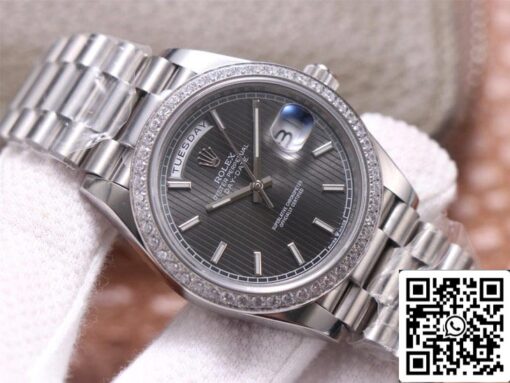 Rolex Day Date M228349RBR-0008 1:1 Best Edition EW Factory Grey Dial - Image 10