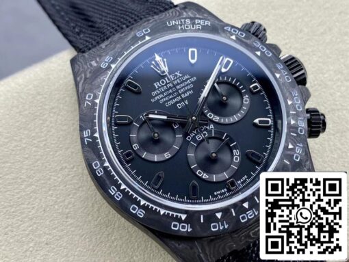 Rolex Daytona Cosmograph Diw Custom Version 1:1 Best Edition Noob Factory Black Dial - Image 2