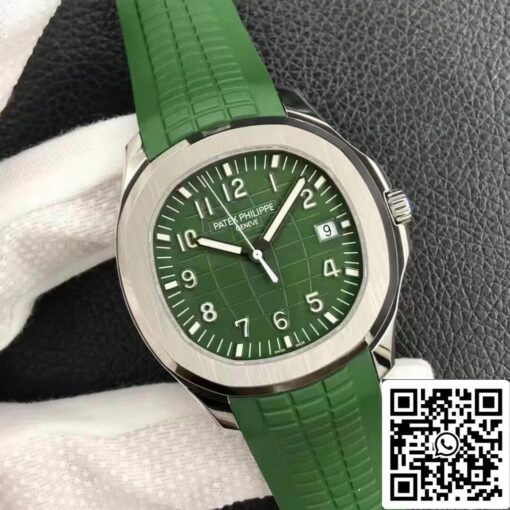 Patek Philippe Aquanaut 5168G 1:1 Best Edition 3K Factory Green Dial - Image 5