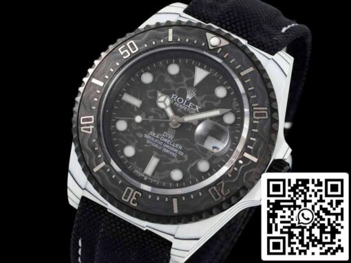 Rolex Sea-Dweller 1:1 Best Edition Diw Factory Carbon Fiber Black Strap – Bild 9