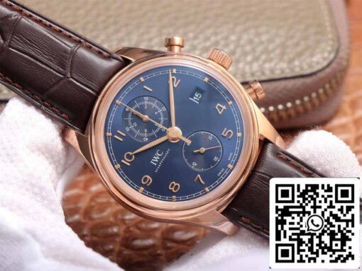 IWC Portugieser IW390305 1:1 Best Edition ZF Factory Blue Dial - immagine 11