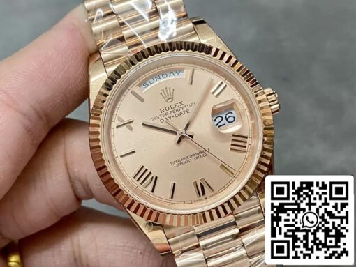 Rolex Day Date M228235-0001 1:1 Best Edition GM Factory Rose Gold V2 - Image 2