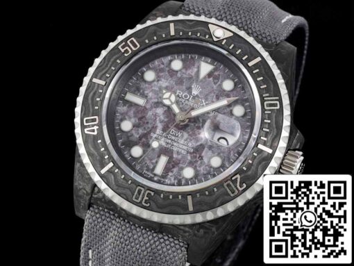 Rolex Sea-Dweller 1:1 Best Edition Diw Factory Carbon Fiber Bezel - Image 9