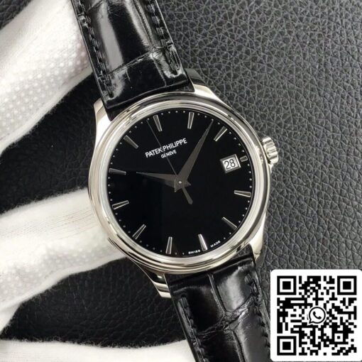 Patek Philippe Calatrava 5227G-010 1:1 Best Edition 3K Factory Black Dial — изображение 9