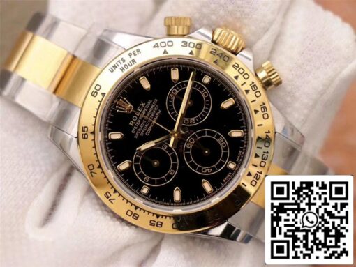 Rolex Daytona Cosmograph M116503-0004 1:1 Best Edition Noob Factory Black Dial Swiss ETA4130 – Bild 9