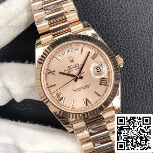 Rolex Day Date M228238-0006 1:1 Best Edition EW Factory Gold Dial - Image 9