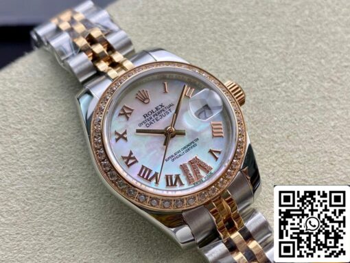 Rolex Datejust 28MM 1:1 Best Edition BP Factory Mother-of-pearl Dial - Image 8