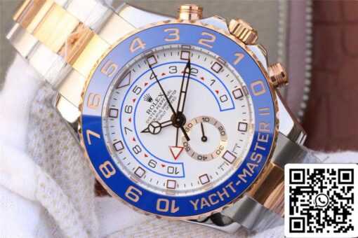 Rolex Yacht-Master II M116688-0002 1:1 Best Edition JF Factory Yellow Gold - 이미지 9