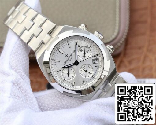 Vacheron Constantin Overseas 5500V/110A-B075 1:1 Best Edition 8F Factory Silvery White Dial - Image 9