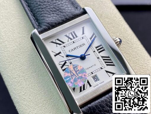 Cartier Tank WSTA0029 1:1 Best Edition AF Factory White Dial – Bild 9