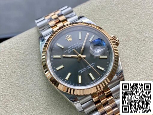 Rolex Datejust M126231-0013 1:1 Best Edition EW Factory Grey Dial - Imagen 8