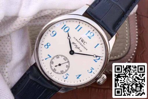 IWC Portugieser IW544203 GS Factory 1:1 Best Edition Swiss ETA6498 white Dial – Bild 8