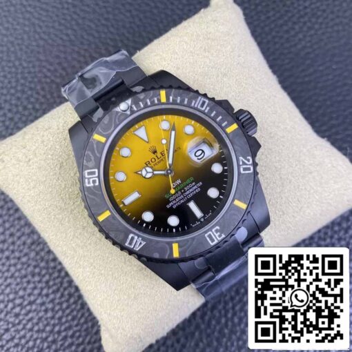 Rolex Submariner 1:1 Best Edition VS Factory Yellow Gradient Dial - immagine 8