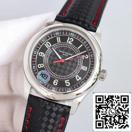 Patek Philippe Calatrava 6007G-010 1:1 Best Edition GS Factory Black Dial - 이미지 2