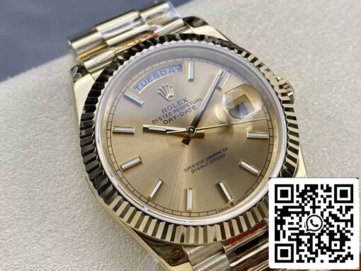 Rolex Day Date M228238-0003 1:1 Best Edition GM Factory V2 Counterweight Version - Image 9