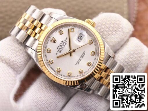 Rolex Datejust 126233 1:1 Best Edition EW Factory White Dial Swiss ETA3235 – Bild 8