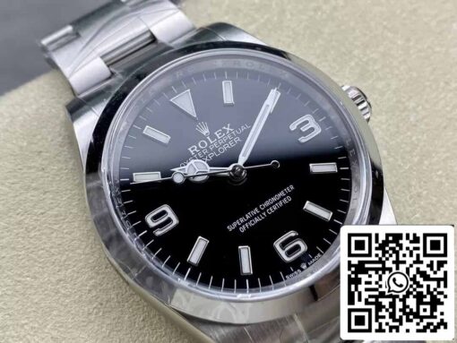 Rolex Explorer M124270-0001 36MM 1:1 Best Edition Clean Factory Black Dial - Image 9