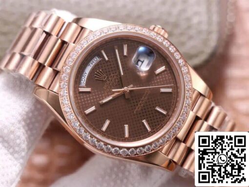 Rolex Day Date M228345RBR-0005 1:1 Best Edition EW Factory 18ct Rose Gold - Image 9